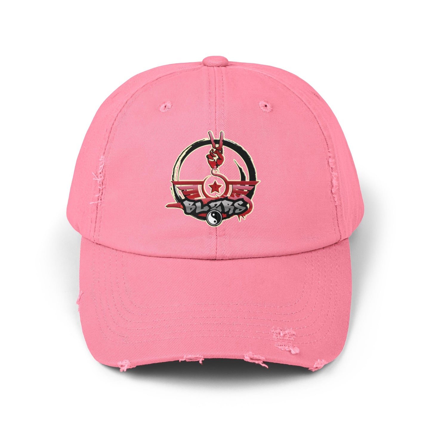 BLZRSpLug - GLitchR Strapback (Distressed)