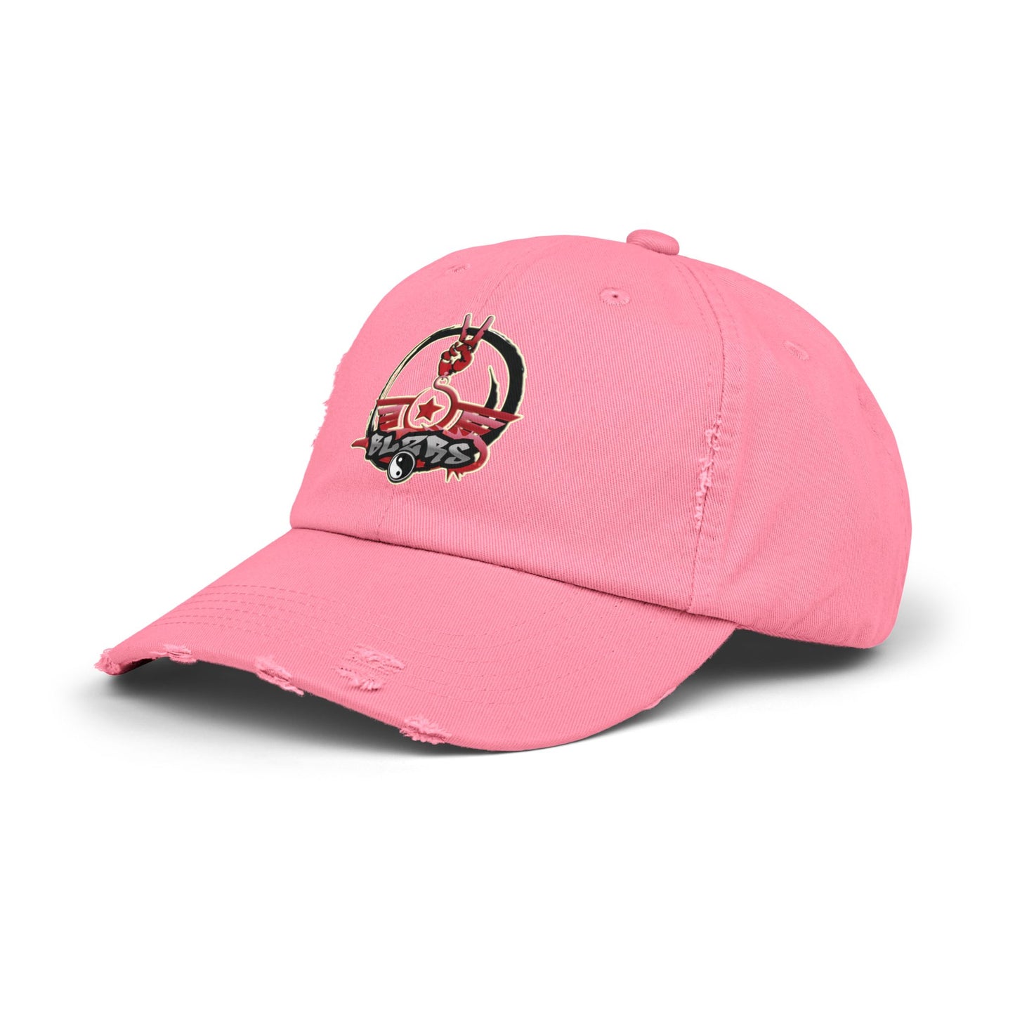 BLZRSpLug - GLitchR Strapback (Distressed)