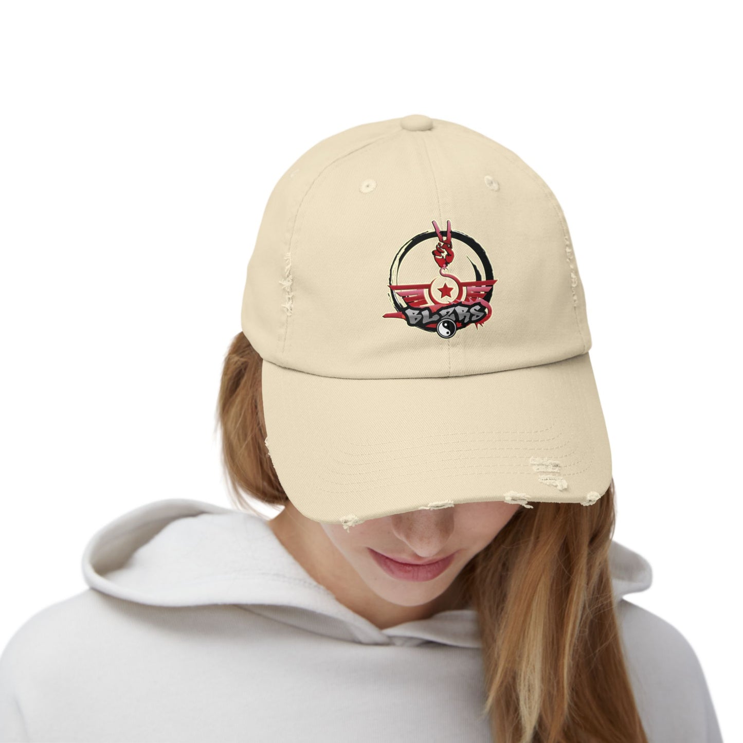 BLZRSpLug - GLitchR Strapback (Distressed)