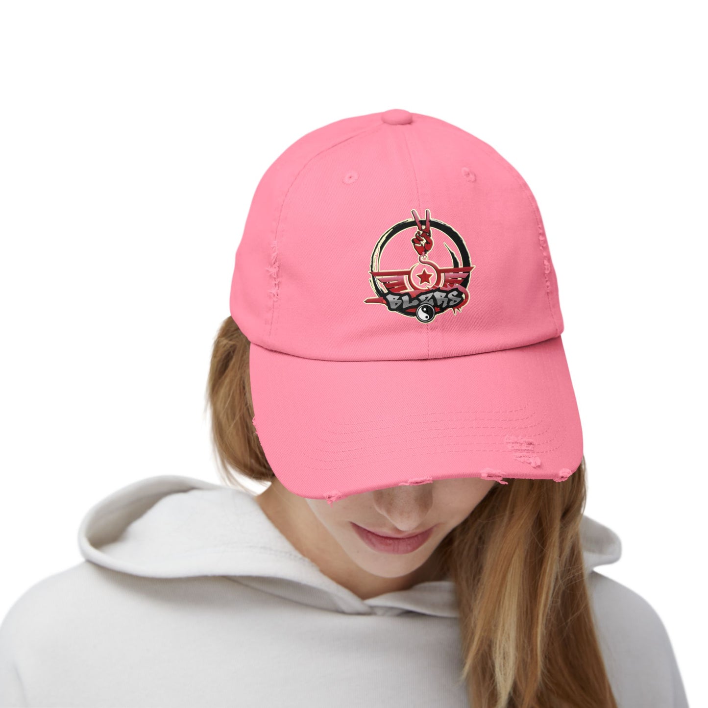 BLZRSpLug - GLitchR Strapback (Distressed)