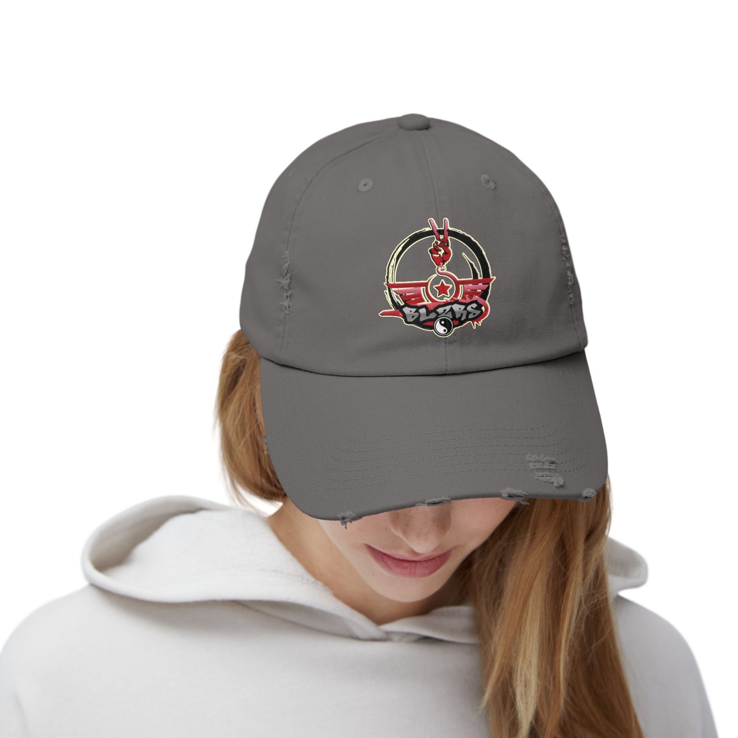 BLZRSpLug - GLitchR Strapback (Distressed)