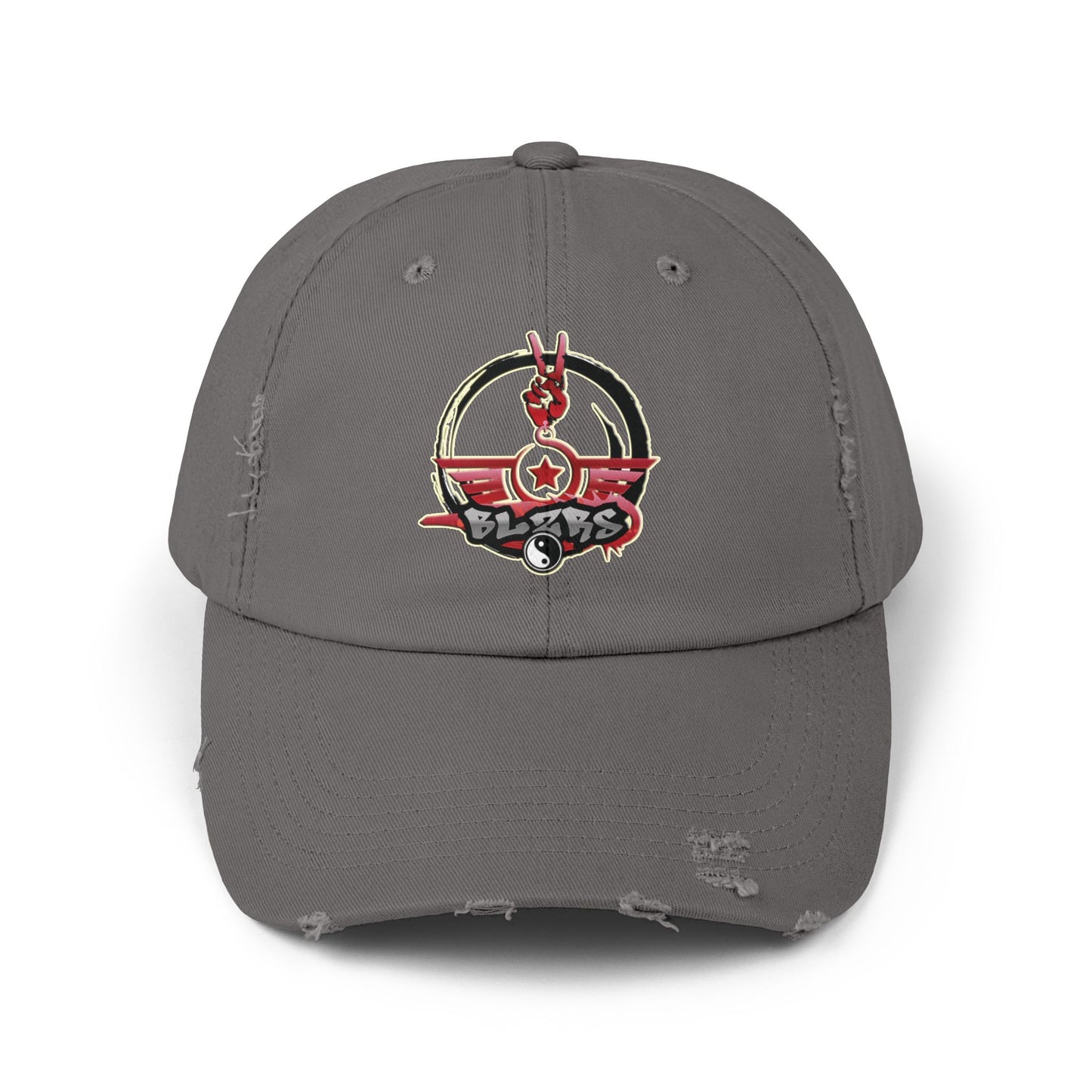 BLZRSpLug - GLitchR Strapback (Distressed)