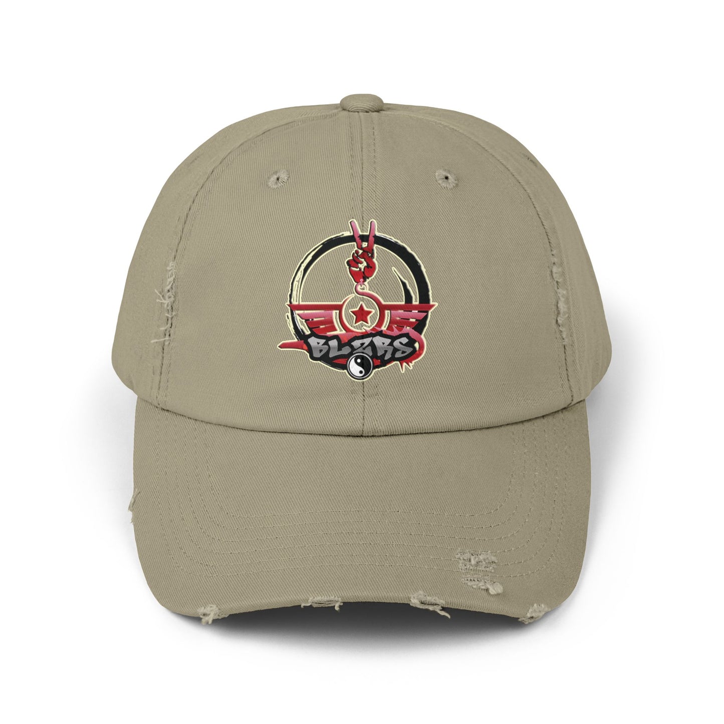 BLZRSpLug - GLitchR Strapback (Distressed)