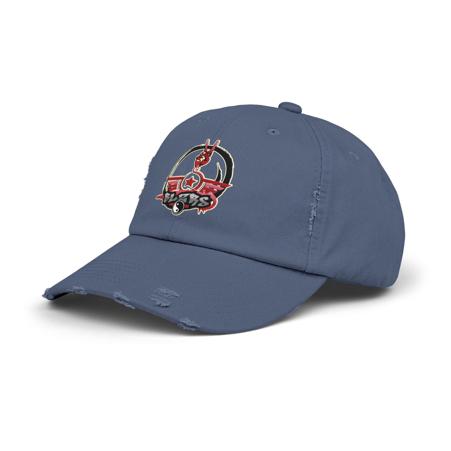 BLZRSpLug - GLitchR Strapback (Distressed)
