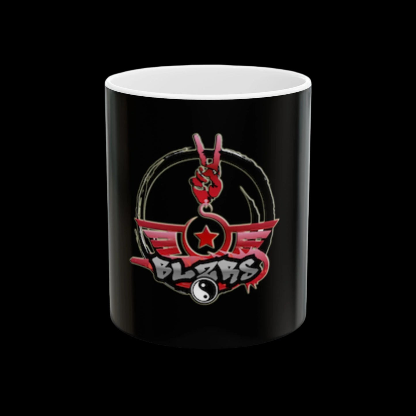 Rock On Red Ceramic Mug - 11oz & 15oz