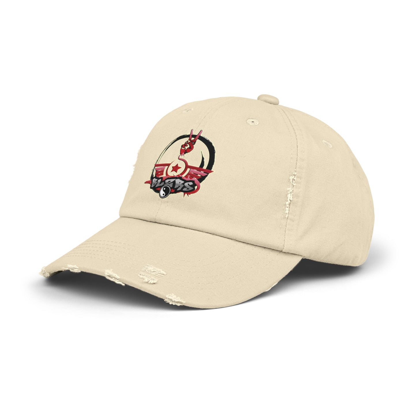 BLZRSpLug - GLitchR Strapback (Distressed)