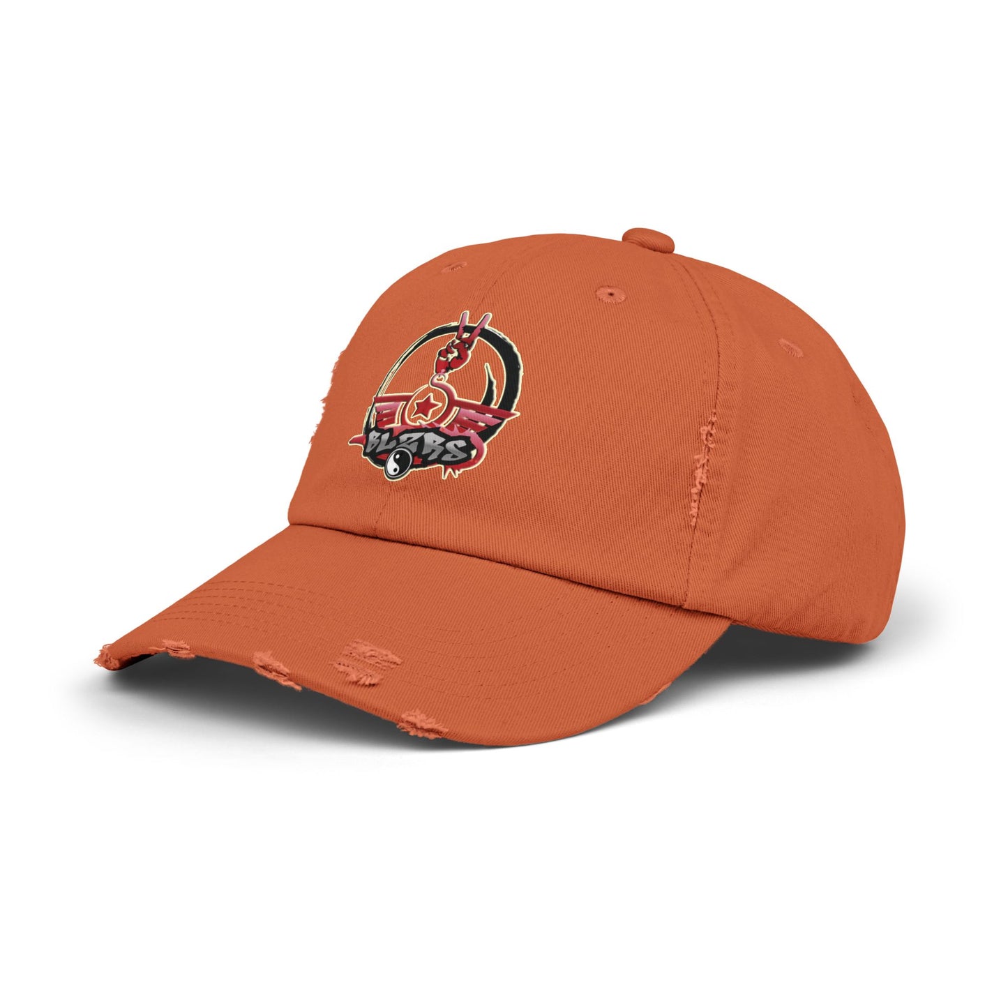 BLZRSpLug - GLitchR Strapback (Distressed)