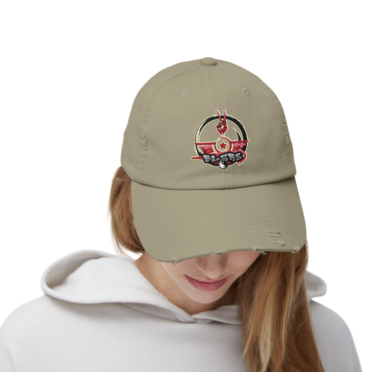 BLZRSpLug - GLitchR Strapback (Distressed)