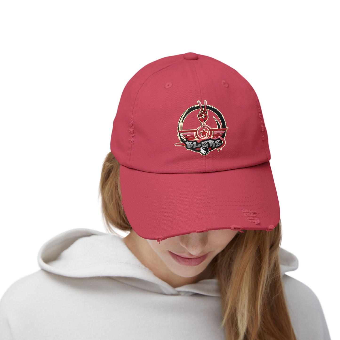 BLZRSpLug - GLitchR Strapback (Distressed)