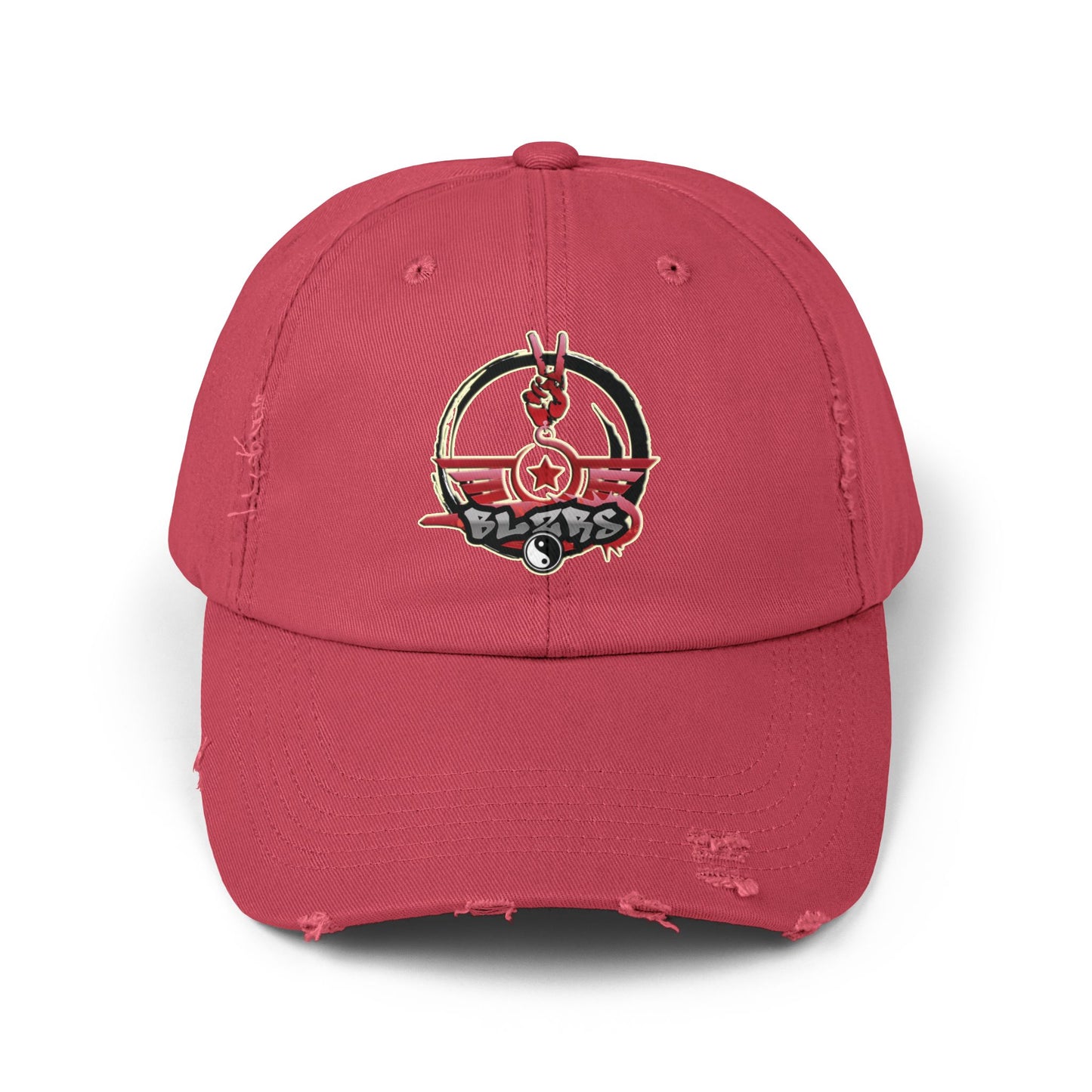 BLZRSpLug - GLitchR Strapback (Distressed)