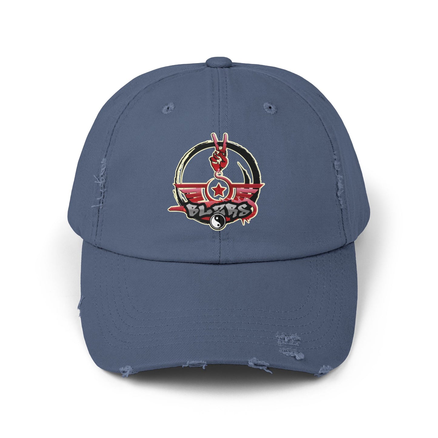 BLZRSpLug - GLitchR Strapback (Distressed)