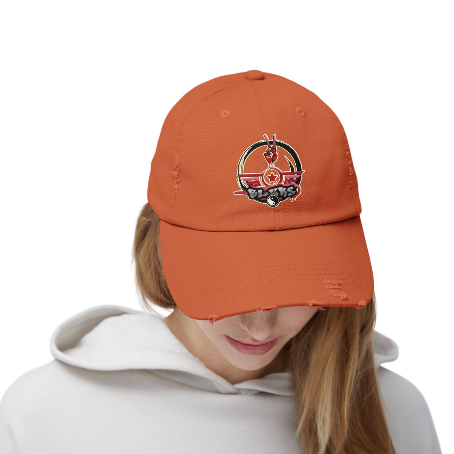 BLZRSpLug - GLitchR Strapback (Distressed)