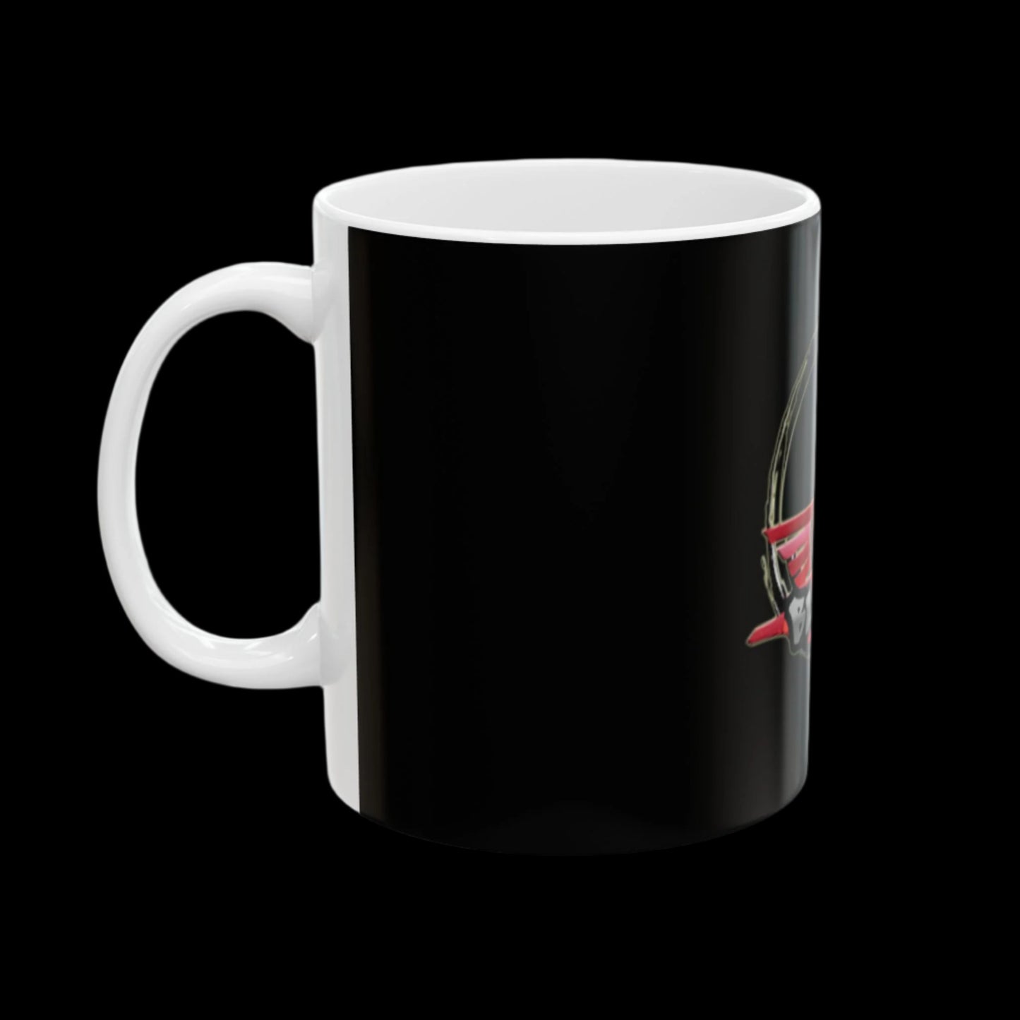 Rock On Red Ceramic Mug - 11oz & 15oz
