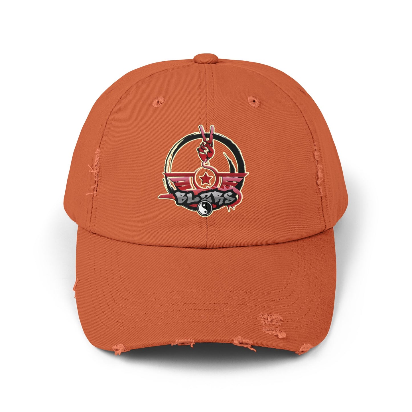 BLZRSpLug - GLitchR Strapback (Distressed)